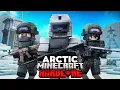 100 Players Simulate ARCTIC WARFARE in Minecraft