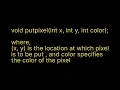 C language Graphics handing Part 1 CodeLearning
