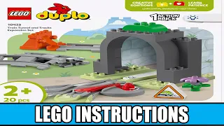 LEGO Instructions - Duplo - 10425 - Train Tunnel and Tracks - Trains