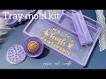 resin rolling tray mold kit