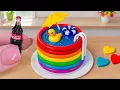 Download Lagu Satisfying Rainbow Jelly Cake Decorating For Summer | Yummy Colorful Dessert Recipe