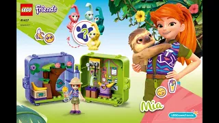 LEGO Instructions | Friends | 41437 | Mia's Jungle Play Cube | Play Cube Jungle Series