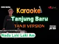 Download Lagu TANJUNG BARU KARAOKE LIRIK ||NADA LAKI LAKI Am||TANJI VERSION||AUDIO HQ||