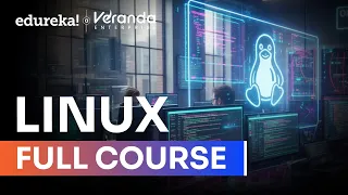 Linux Full Course - 10 Hours 2026 Linux Tutorial For Beginners Linux Training Edureka Live