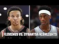 Kingston Flemings vs AJ Dybantsa HIGHLIGHTS Freshman duel in Houston vs BYU ESPN CBB