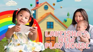 Baby Lakeisha's New PLAYHOUSE Tour 🏠