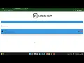 contact manager using React js