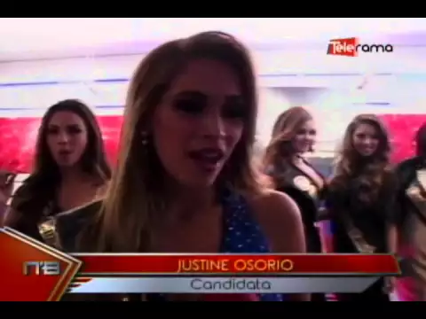 Candidatas a Miss Ecuador en Hotel Rioné