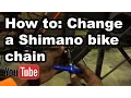 Download Lagu How to Change a Shimano bicycle chain
