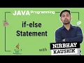 if-else Statement In Java Flowchart Syntax With Example Explain In Hindi By Nirbhay Kaushik