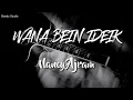 Wana Bein Ideik - Nancy Ajram -  Karaoke Lyrics Acoustic Version