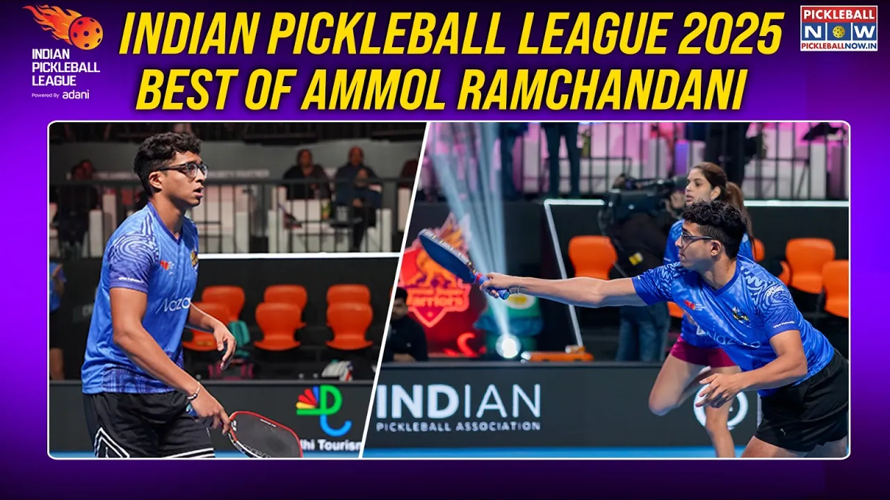 Indian Pickleball League: Best of Ammol Ramchandani | IPBL 2025 | Mumbai Smashers