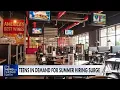 Teen workers find themselves in high demand for summer hiring surge