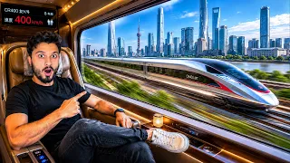 World’s Fastest & Longest Bullet Train 🇨🇳| 2500 kms in 7 hrs | 400kmph