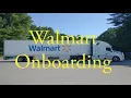 Walmart Driver Onboarding Orientation