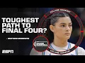 Bracket Breakdown Is UCLA s Road to the Final Four the Hardest