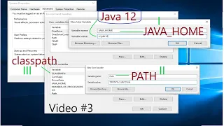 How to set Java JDK Path Classpath and Java - Home