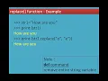 Chapter 8 Strings and String manipulations