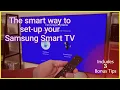 SAMSUNG Smart TV SET UP Step by Step w 3 Bonus Tips