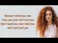 Jess Glynne - Hate/Love ~ Lyrics