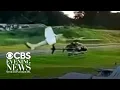 captures plane hitting Pennsylvania State Police helicopter in midair