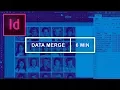 InDesign Data Merge into Grid no plugin
