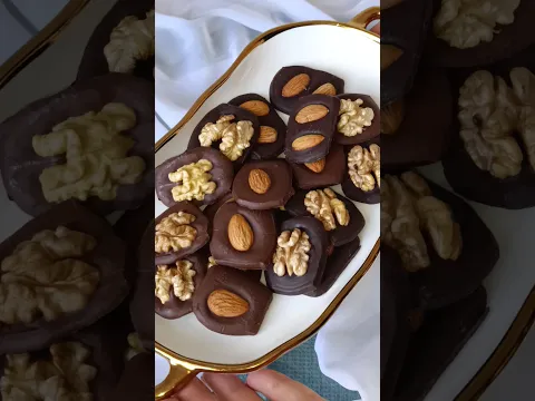 Շոկոլադե կոնֆետներ, конфеты из грецких орехов/ Chocolate