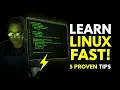 How to Learn Linux FAST in 2026 - 5 Proven Tips for Beginners Step-by-Step Guide
