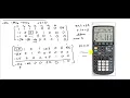 Maximization - simplex method with graphing calculator