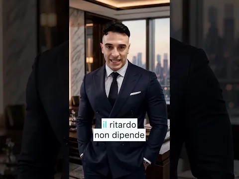La frase italiana che ti salva se perdi la coincidenza