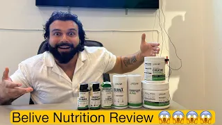 Belive Nutrition Review 😱 | SuppX | Amazing Results 🙌 #belive #belivenutrition 