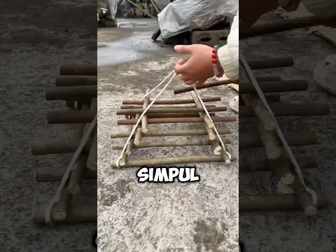 TUMPUKAN KAYU INI BISA BERUBAH JADI JEBAKAN KUAT! 😱 #shortvideo #facts