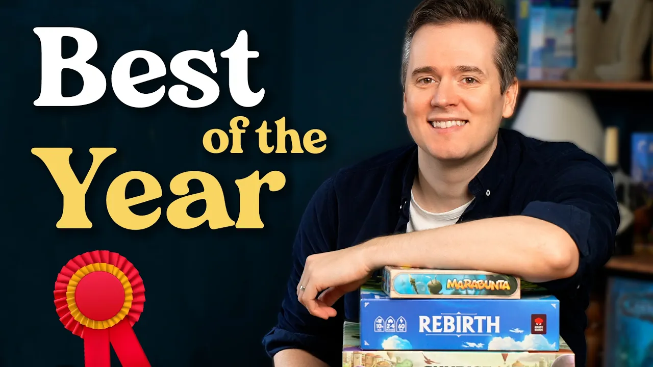 Outline Video Top 10 Board Games of 2024