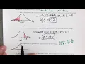 Applications of a Normal Distribution