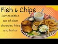 Fish Chips Friday Special