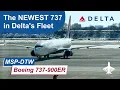 TRIP REPORT Delta Airlines DL1476 Minneapolis - Detroit Boeing 737-900ER N930DZ Economy