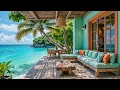 Download Lagu 🧉Positive Morning Jazz \u0026 Uplifting Piano Jazz Music at Beach Cafe Ambience for Good Mood, Relax