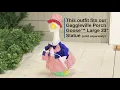 Uncle Sam Large Goose Outfit Gaggleville