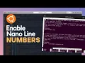 Easily Show Line Numbers in Nano on Ubuntu Step-by-Step Guide