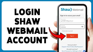 How To Login Shaw Webmail Account Fix Shaw Webmail Login Issues 2026