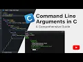 Command Line Arguments in C A Comprehensive Guide