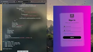 python flet login page design no talking flet