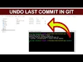 How to undo the last commit in GIT