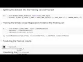 053 Simple Linear Regression in Python Step 3