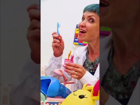 Köpek Balığının Dişlerini Fırçalıyoruz! 🦈🪥 Geleceğin Diş Hekimi Dorian! 🦷👨‍⚕️✨