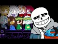 Download Lagu (🇧🇷🇺🇸🇲🇽) Undertale react to \