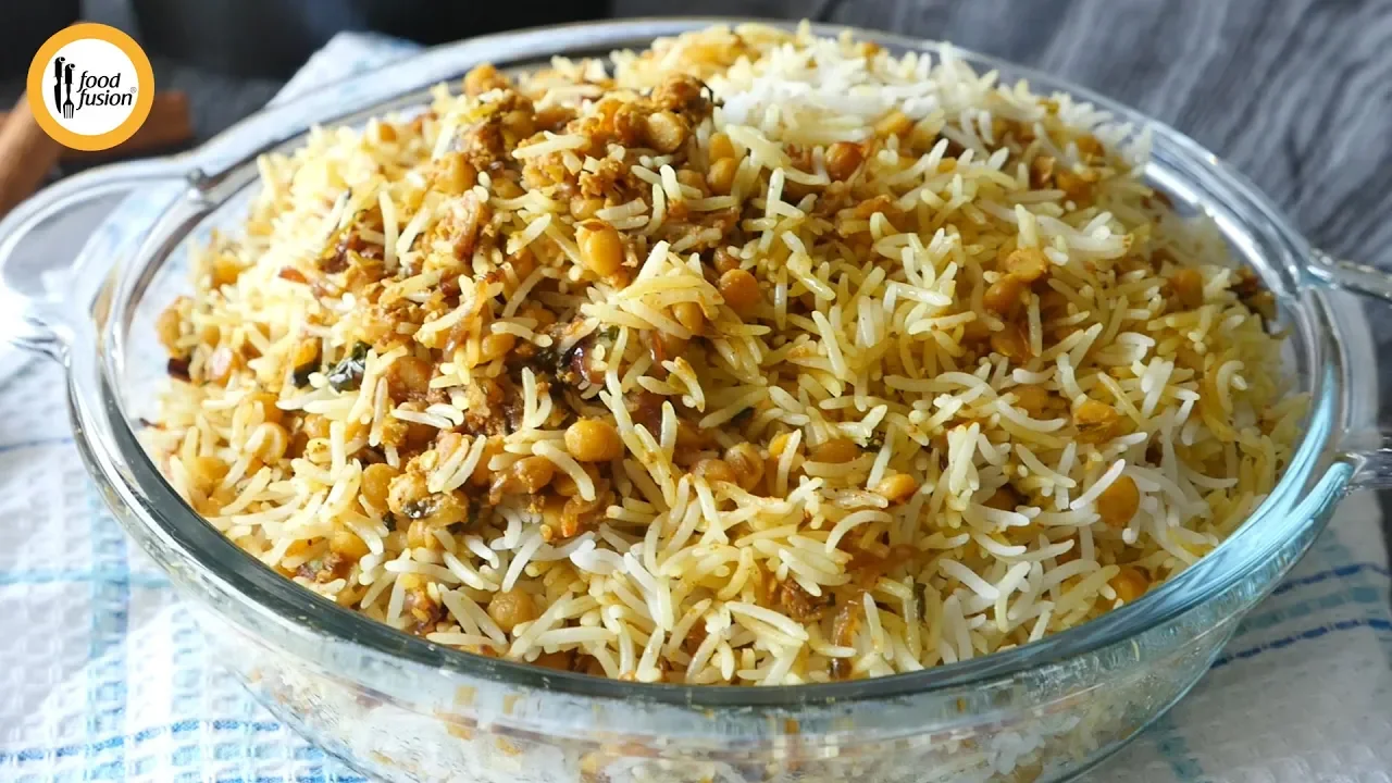 Chana Daal Biryani Recipe By Food Fusion