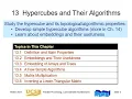 UCSB ECE 254B Lecture 13 Hypercubes Basic Algorithms