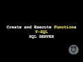 SQL SERVER - TSQL