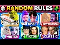 Download Lagu Save One Song RANDOM Rules 🔥 Tiktok, Nostalgia, Kpop, Country... | Music Quiz 2025